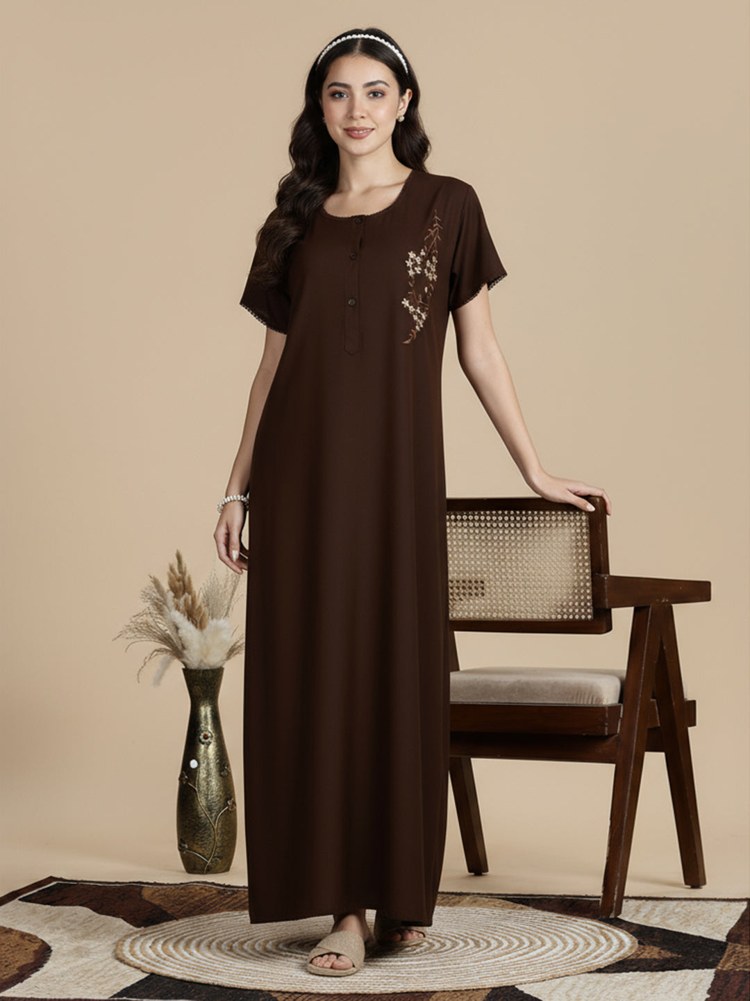 Alpine - Comfort-Rich Maxi Nightwear