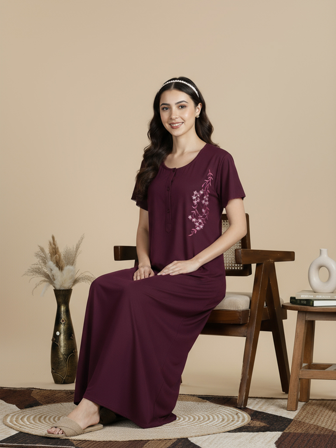Alpine - Comfort-Rich Maxi Nightwear