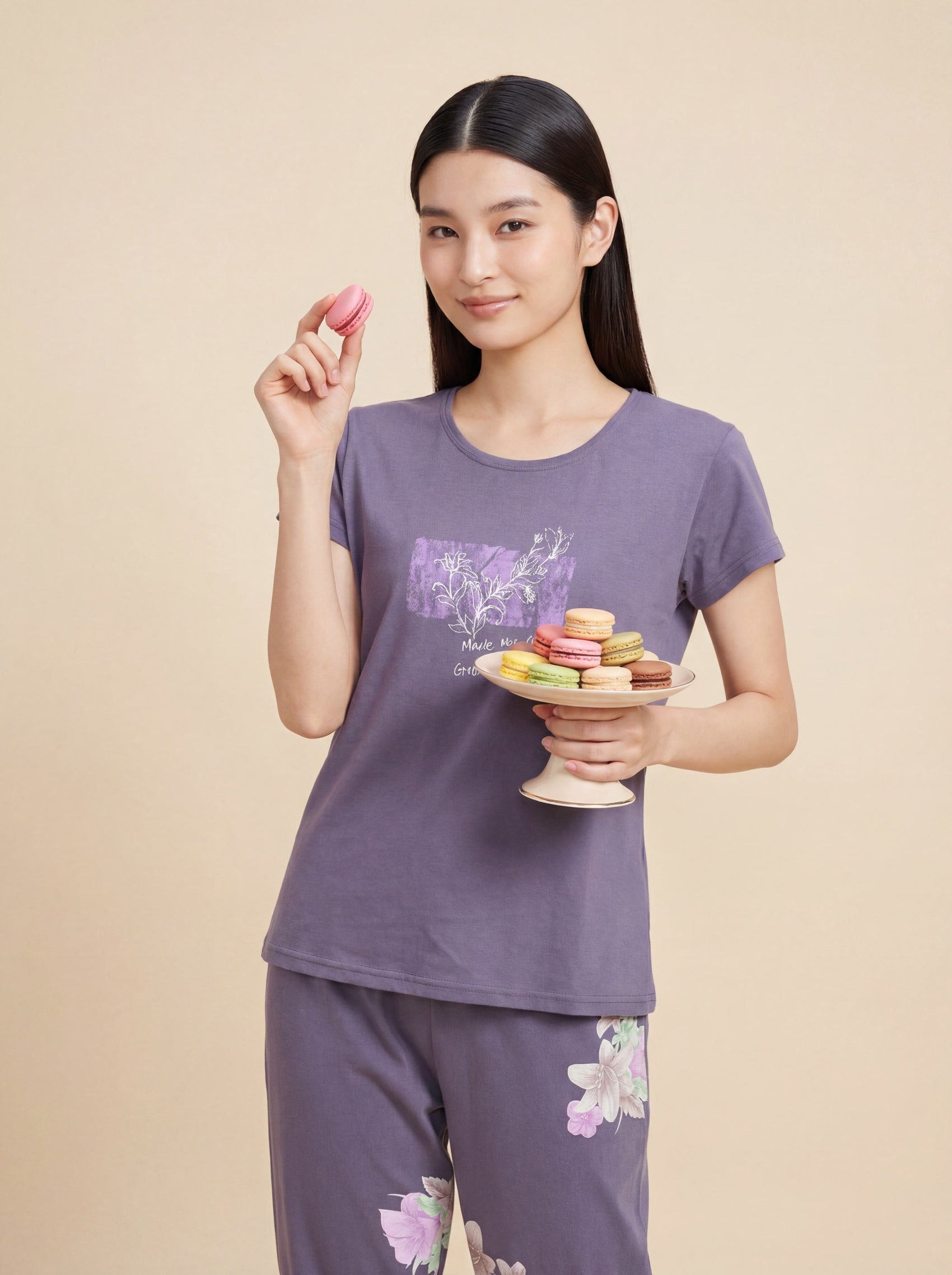 Be Yourself - Cotton Lounge Night Suit