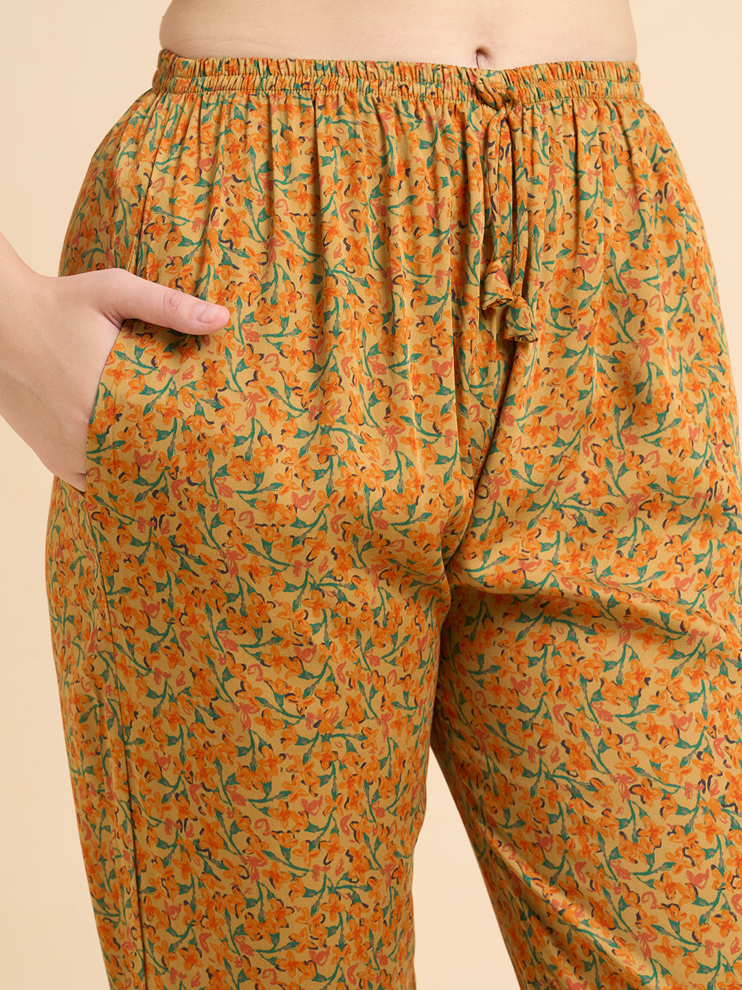 Radiant Night - Silky Lounge Night Suit