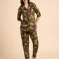 Gold Bliss - Silky Lounge Night Suit