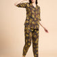 Gold Bliss - Silky Lounge Night Suit