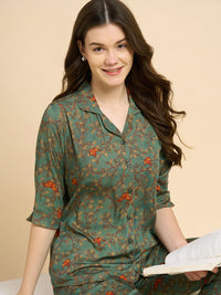 Butterfly Effect - Silky Lounge Night Suit