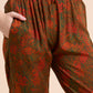 Fiery Dreams - Silky Lounge Night Suit