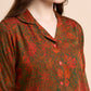 Fiery Dreams - Silky Lounge Night Suit