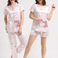 Super Cool Today - Silky Lounge Night Suit