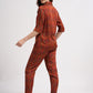Crimson Love - Silky Lounge Night Suit