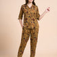 Butterfly Bloom - Silky Lounge Night Suit