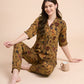 Butterfly Bloom - Silky Lounge Night Suit