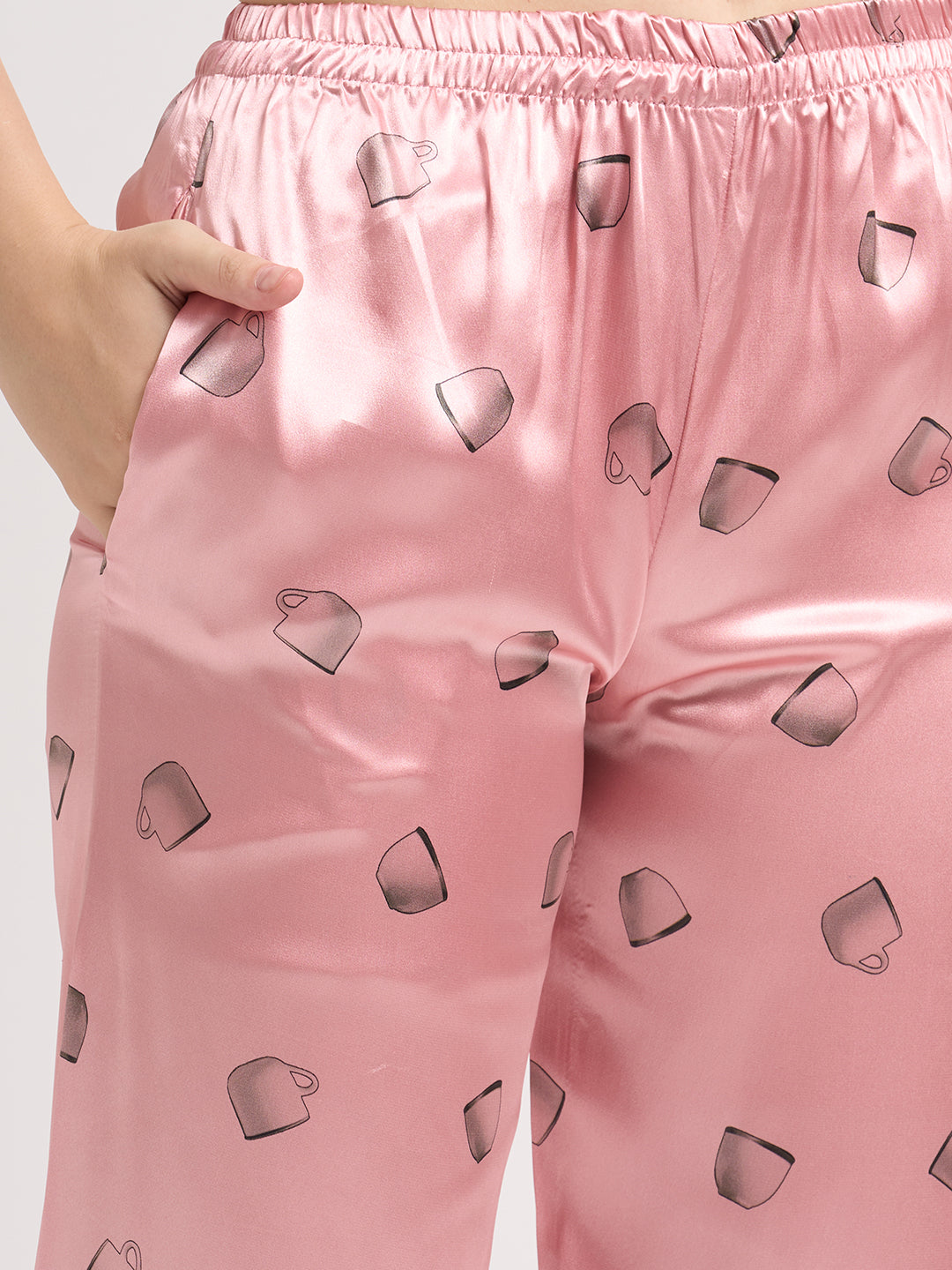 Morning Brew - Silky Lounge Night Suit