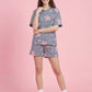 Flying Petals - Pure Cotton Night Suit