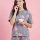Flying Petals - Pure Cotton Night Suit