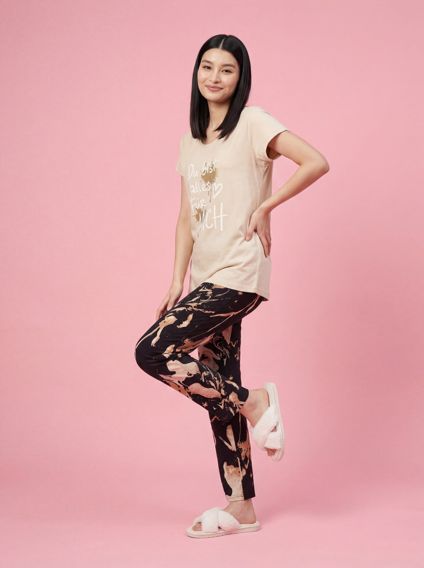 You are Everything -  Cotton Lounge Night Suit