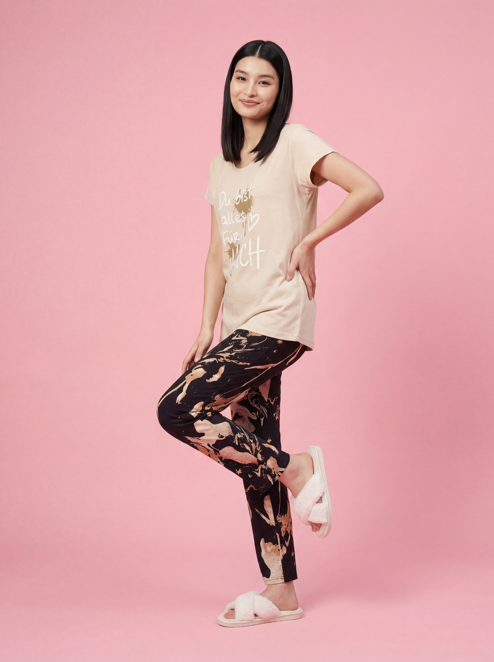 You are Everything -  Cotton Lounge Night Suit