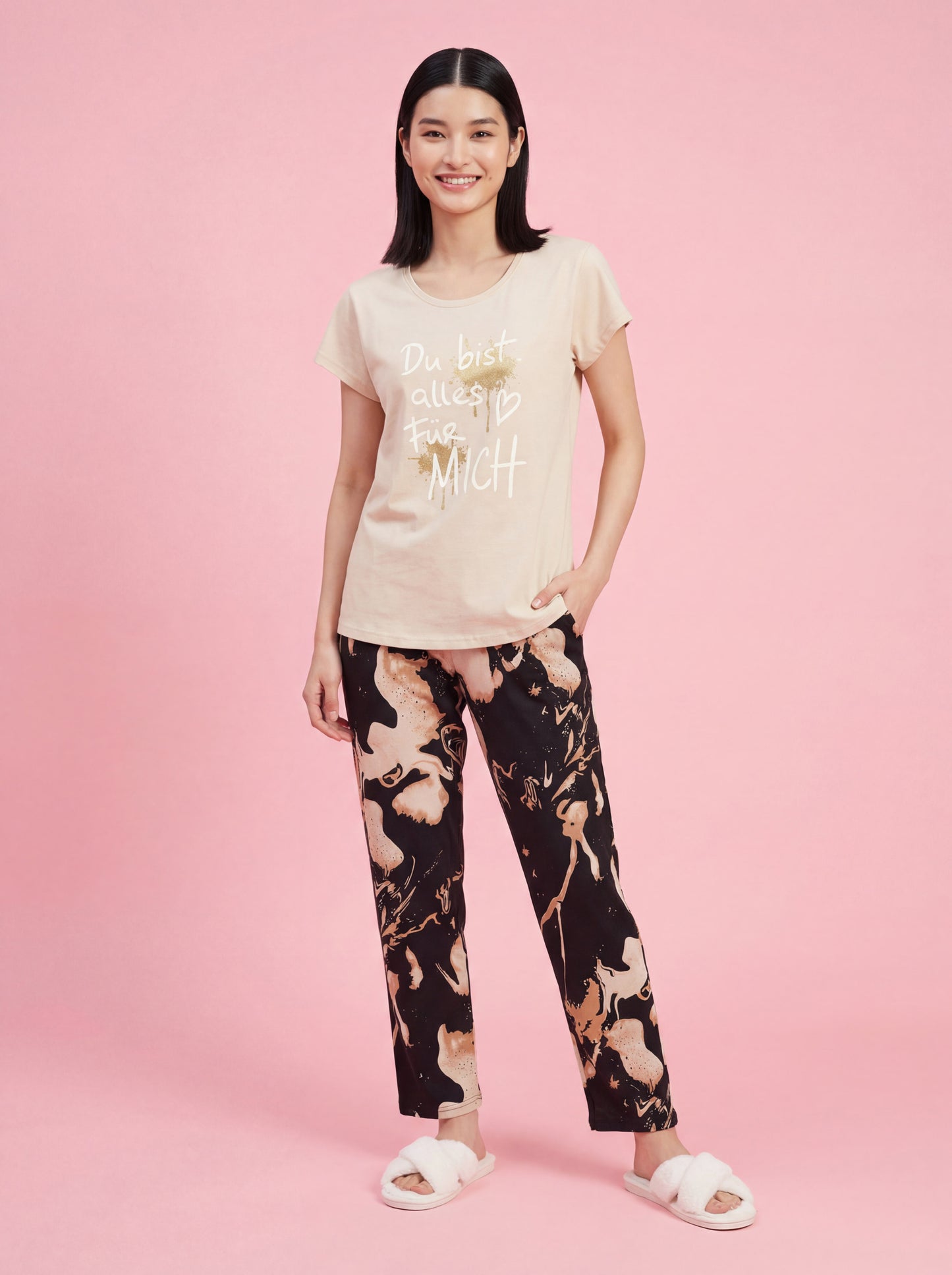 You are Everything -  Cotton Lounge Night Suit