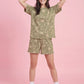Olive Rush - Pure Cotton Night Suit