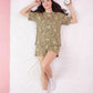 Olive Rush - Pure Cotton Night Suit