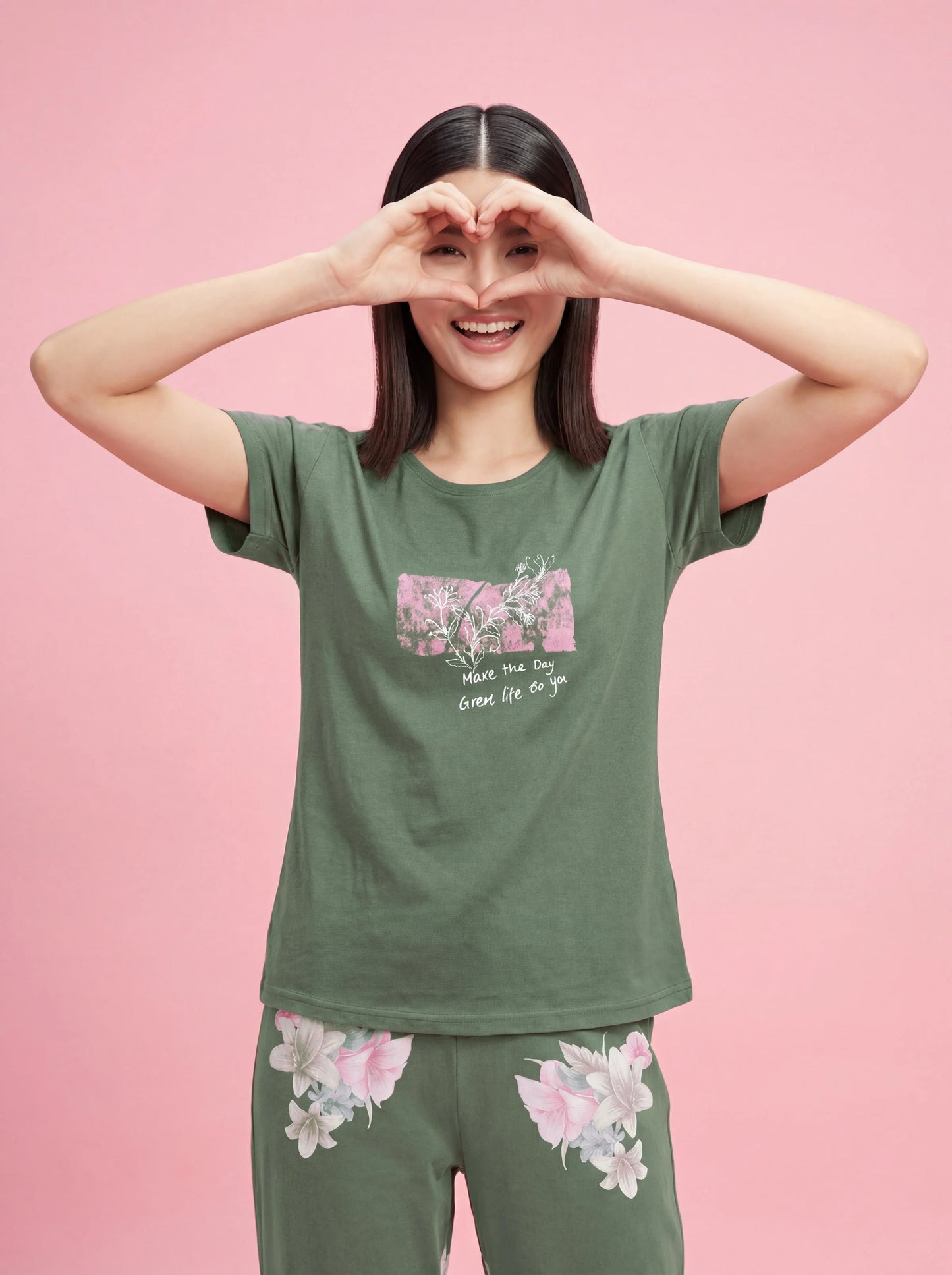 Hazel Bliss - Cotton Lounge Night Suit