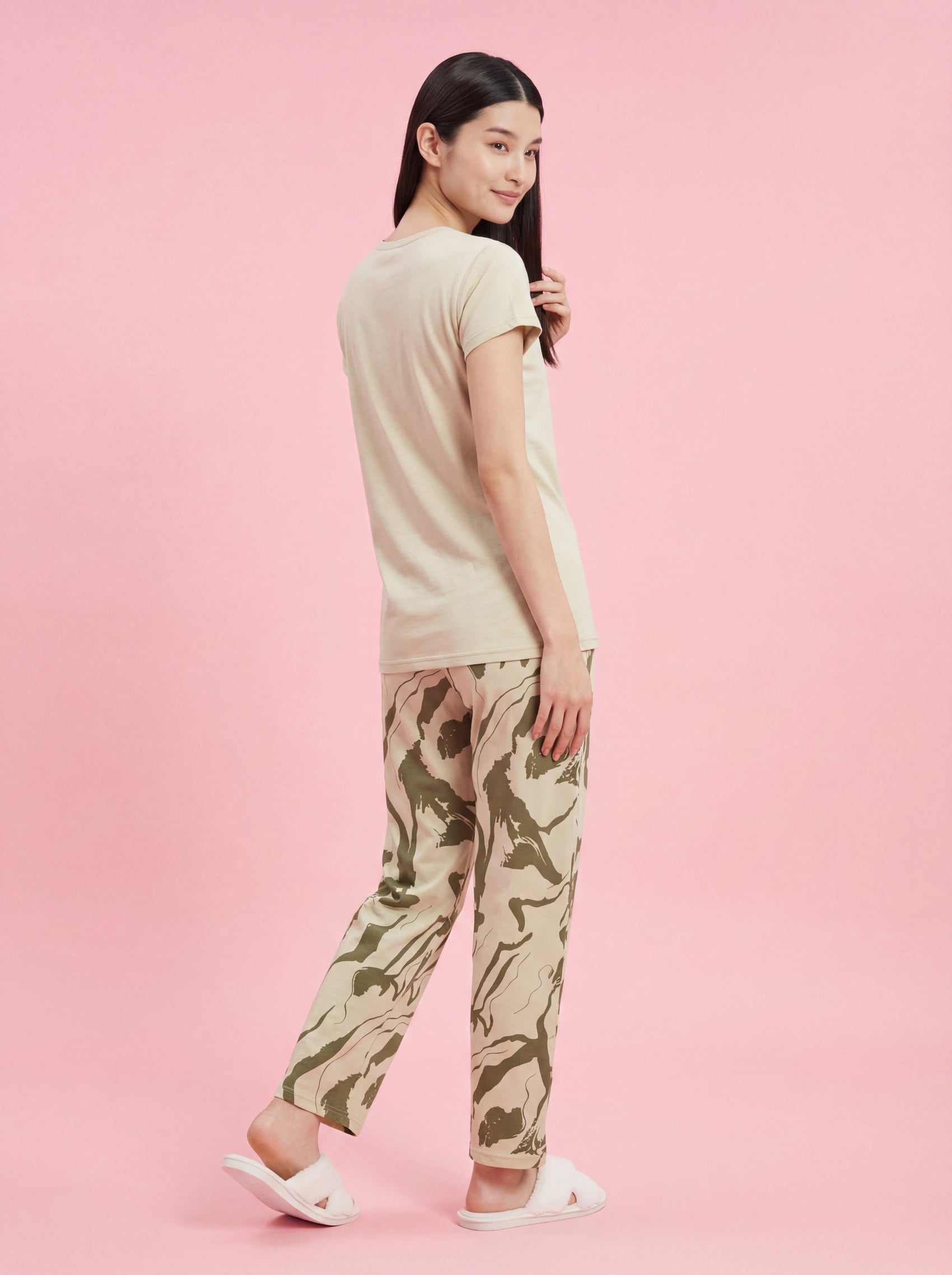 Lazy Animal - Cotton Lounge Night Suit