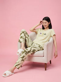 Lazy Animal - Cotton Lounge Night Suit