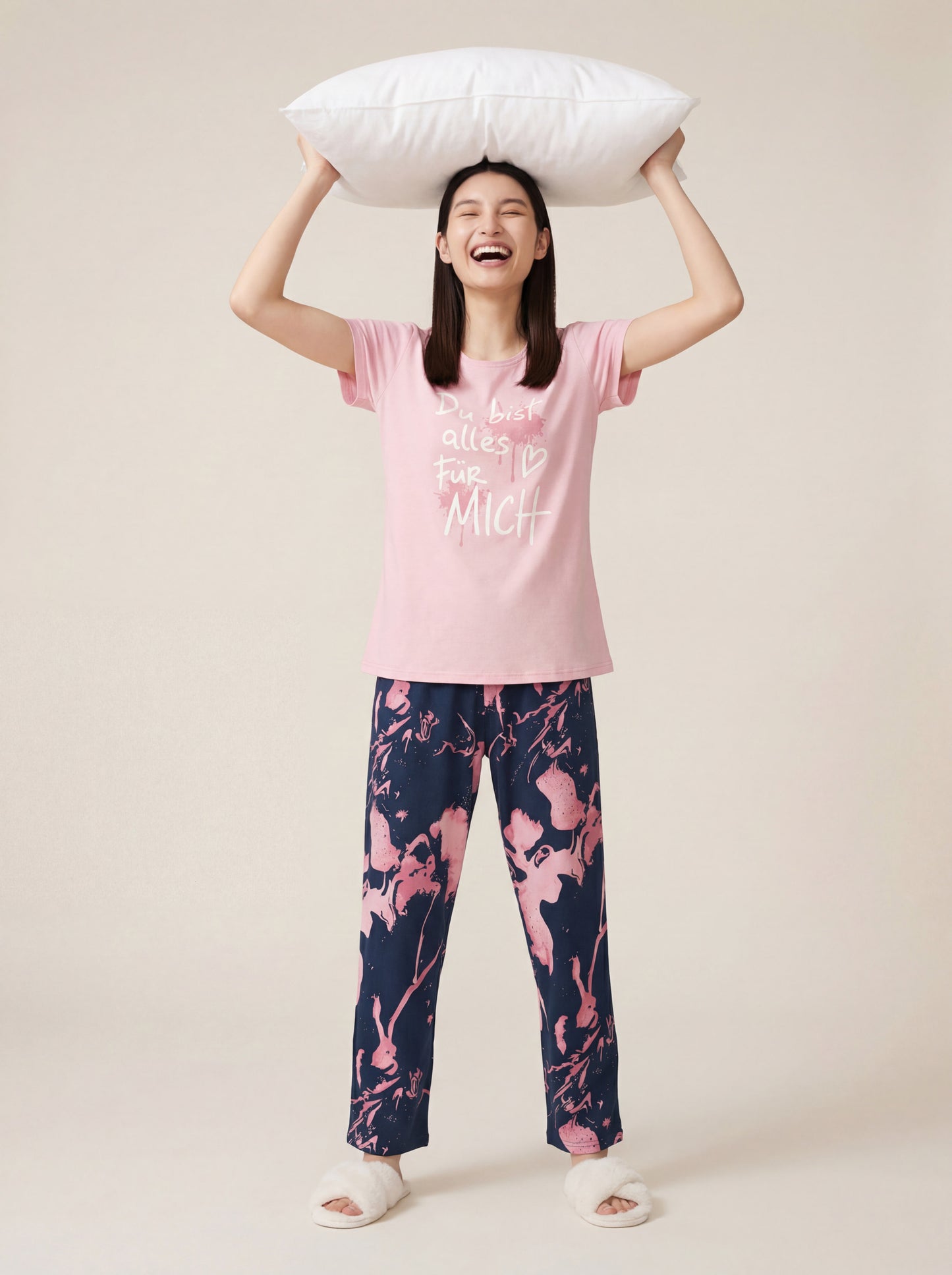 You are Everything -  Cotton Lounge Night Suit