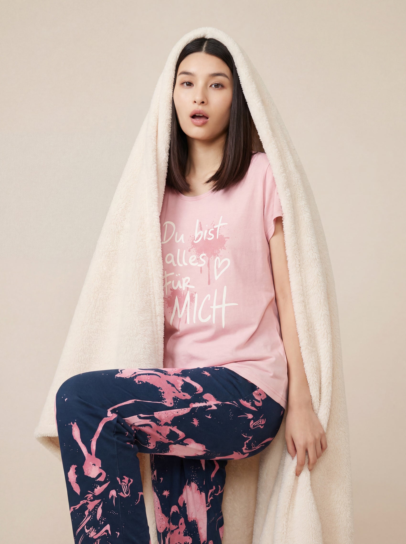 You are Everything -  Cotton Lounge Night Suit