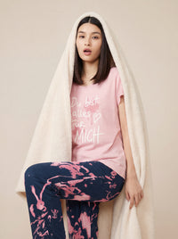 You are Everything -  Cotton Lounge Night Suit