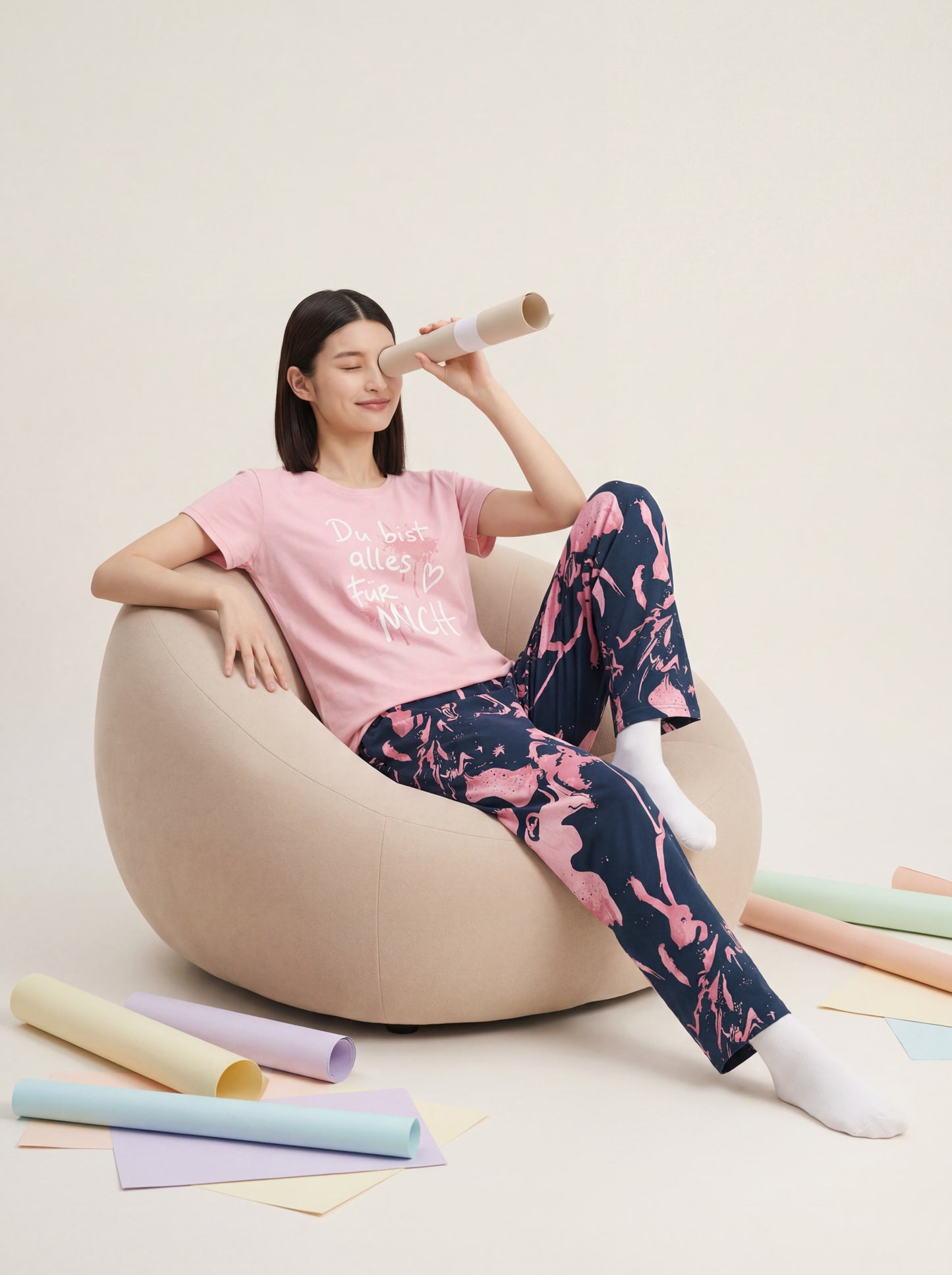 You are Everything -  Cotton Lounge Night Suit