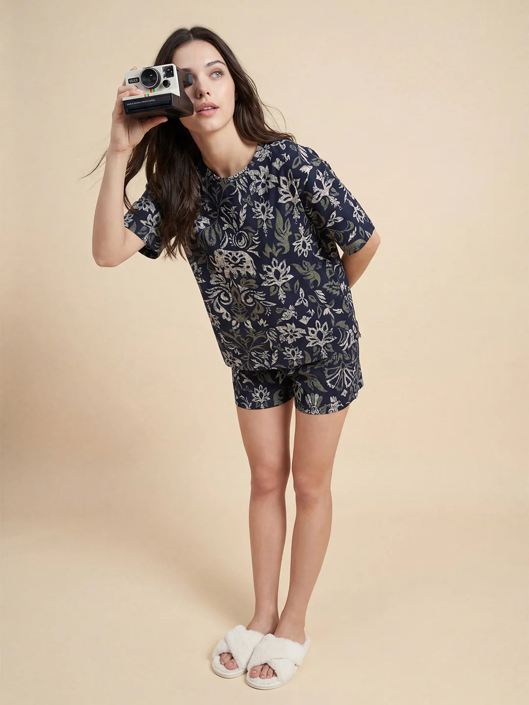 Abstract Art - Pure Cotton Night Suit