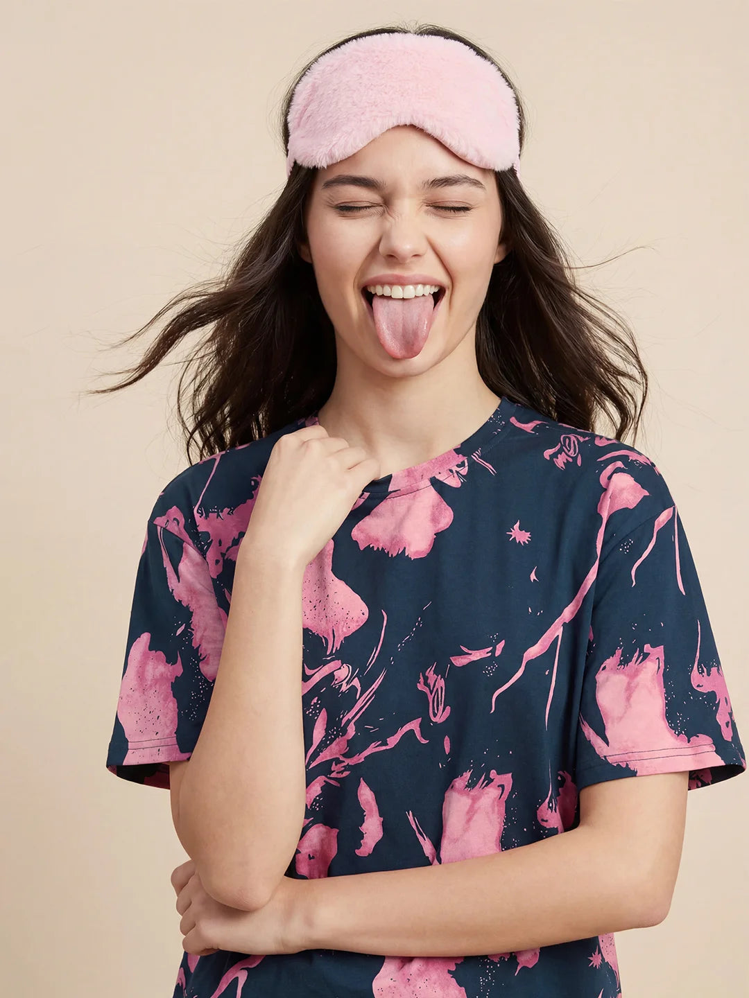 Twilight Marble - Pure Cotton Night Suit