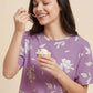 Flying Petals - Pure Cotton Night Suit