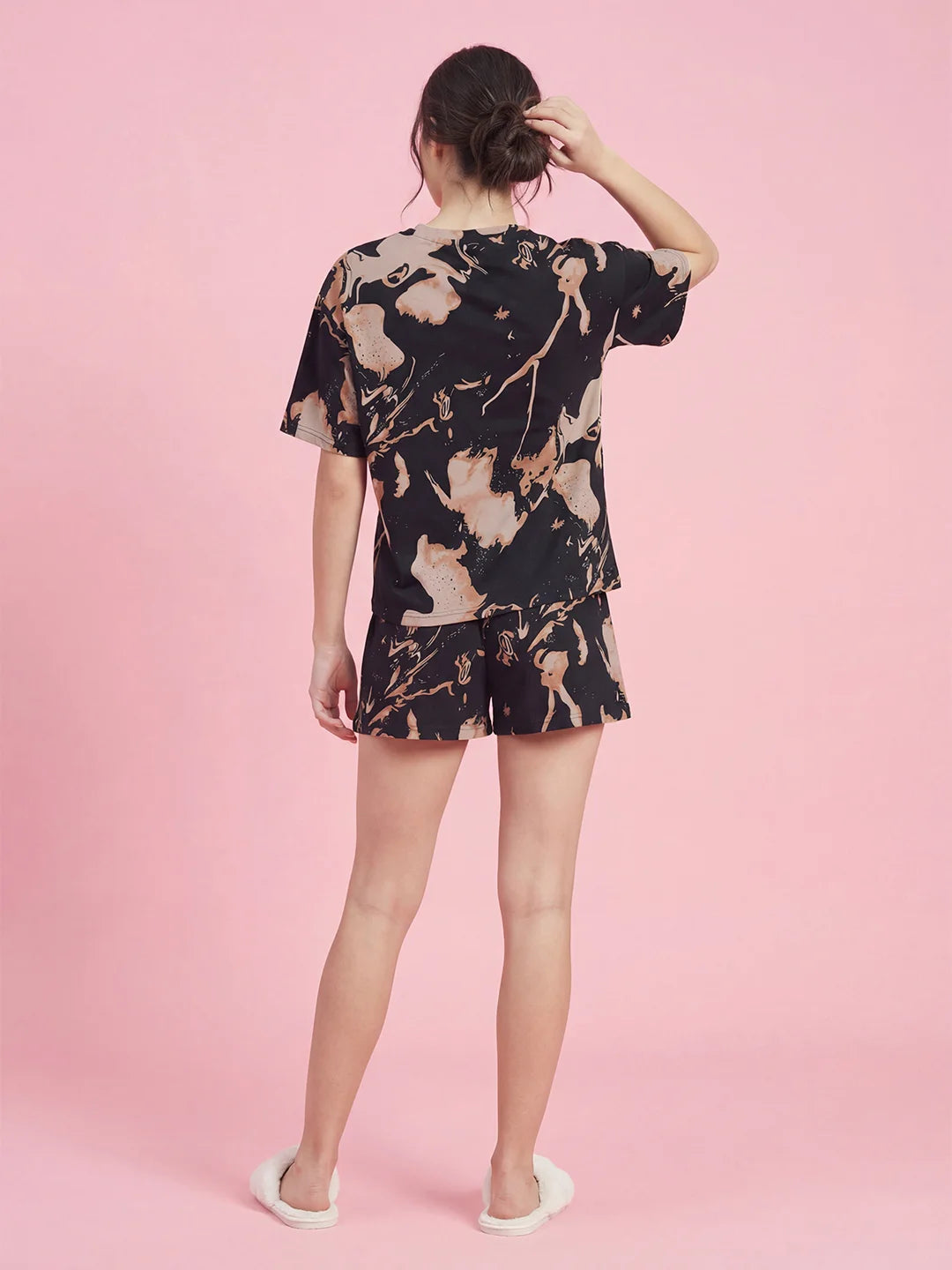 Twilight Marble - Pure Cotton Night Suit