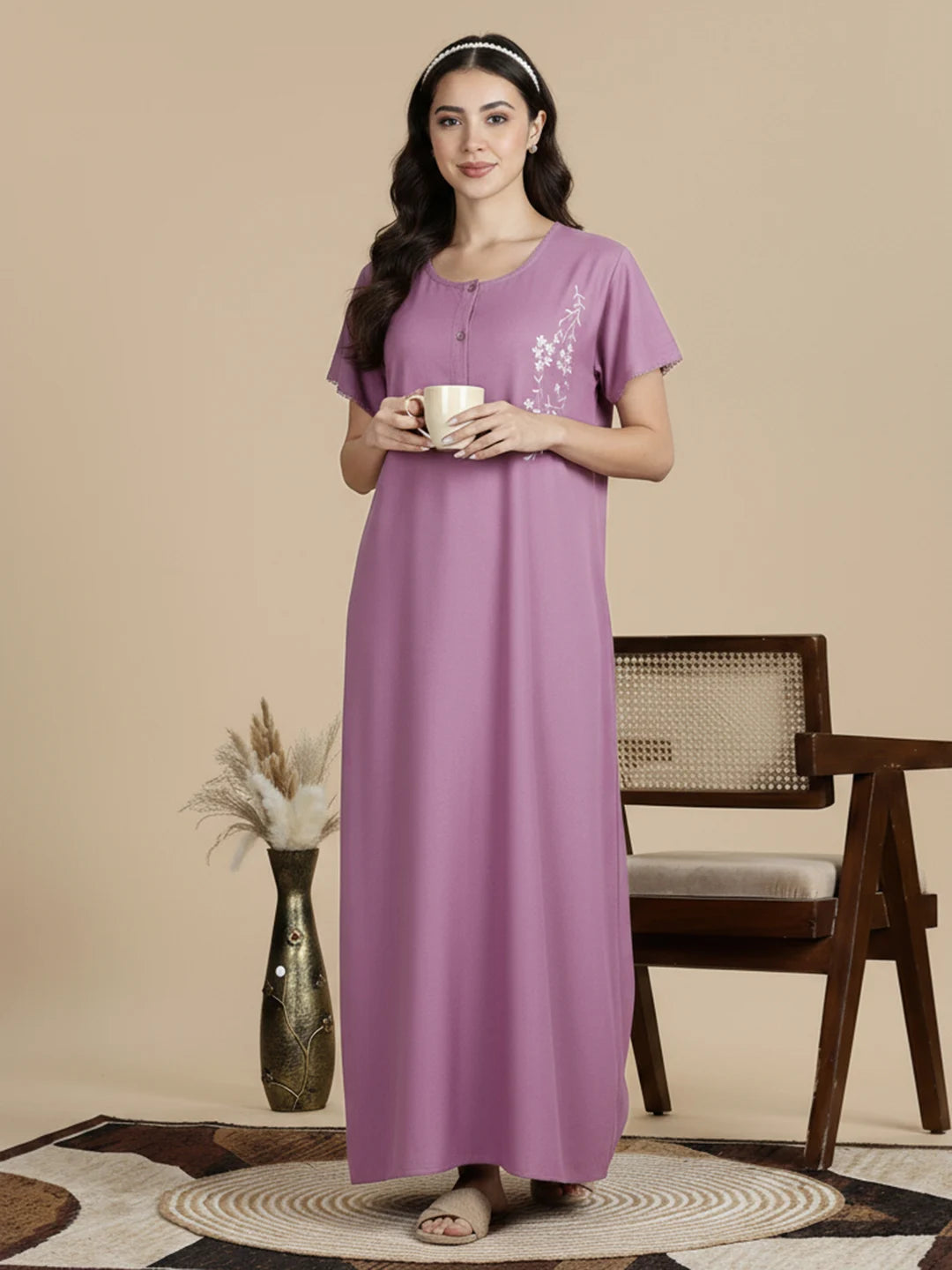Alpine - Comfort-Rich Maxi Nightwear