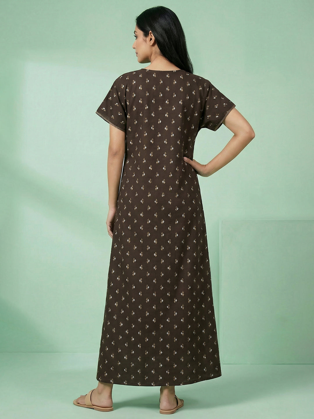 Alpine - Printed Maxi Nightdress