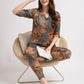 Copper Glow - Silky Lounge Night Suit